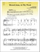 Blessed Jesus, At Thy Word Handbell sheet music cover